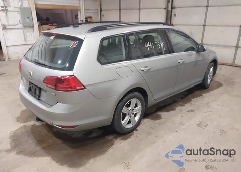 2015 Volkswagen Golf Sportwagen Tdi S 4-Door из США, поврежденный, VIN 3VWCA7AU9FM508328